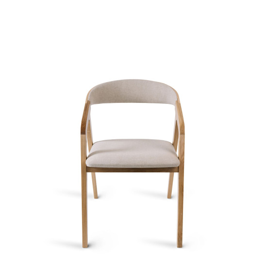 Стілець обідній FRAME SOFT Дерево / Тканина на вибір 4