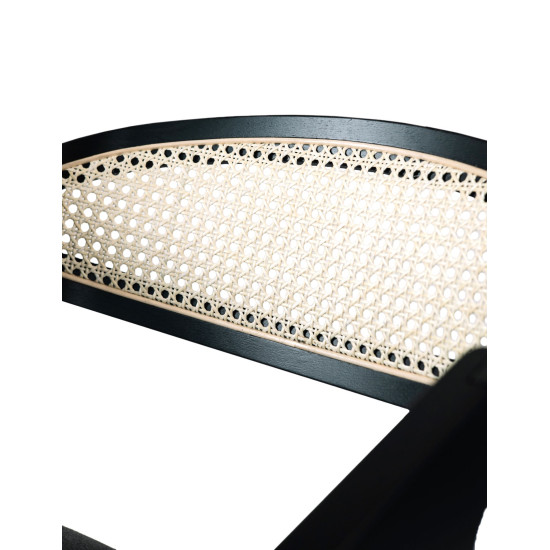 Стул обеденный FRAME CANE Дерево / Ткань на выбор 12