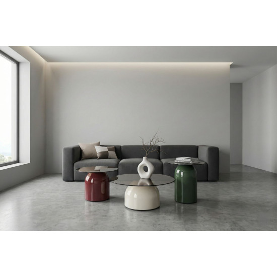 Журнальный столик KENTUCKY Серое стекло / Цветные (к-кт) 14