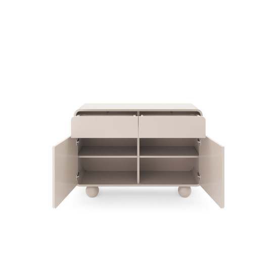 Комод Perfect Home Albion KSZ108 108x39x75 см кашемир 2 дверцы 2 ящика 6