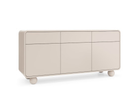 Комод Perfect Home Albion KSZ160 160x39x75 см кашемир 3 дверцы 3 ящика