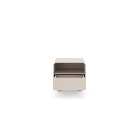 Тумба приліжкова Perfect Home Albion S55 55x39x50 см кашемір 1 шухляда 5