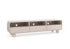 Тумба під ТВ Perfect Home Albion RTV180 180x39x44 см кашемір 3 шухляди