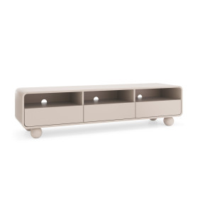 Тумба под ТВ Perfect Home Albion RTV180 180x39x44 см кашемир 3 ящика
