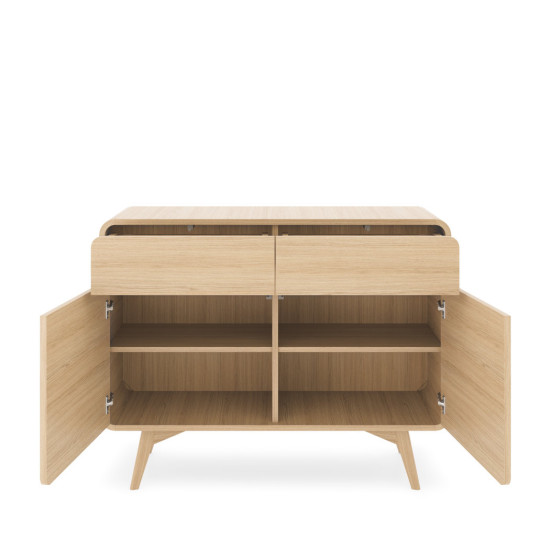 Комод Perfect Home Helion KSZ108 108x39x84 см дуб Виченца 2 дверцы 2 ящика 5