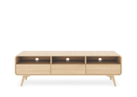 Тумба під ТВ Perfect Home Helion RTV180 180x39x53 см дуб Віченца 3 шухляди