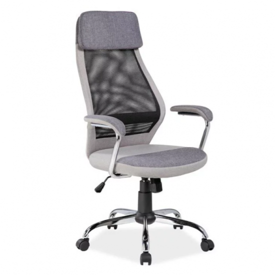 Компьютерное кресло поворотное Q-336 Серый OBRQ336SZ 1