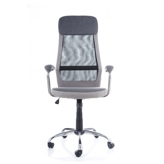 Компьютерное кресло поворотное Q-336 Серый OBRQ336SZ 3