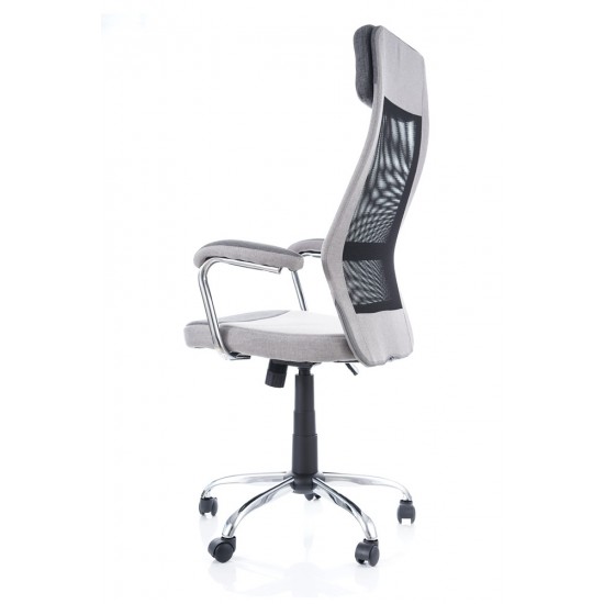 Компьютерное кресло поворотное Q-336 Серый OBRQ336SZ 4