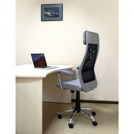 Компьютерное кресло поворотное Q-336 Серый OBRQ336SZ 6