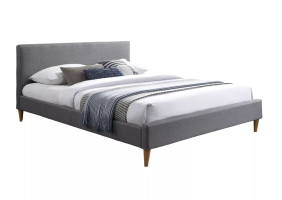 Двоспальне ліжко Acoma 160X200 Сірий ACOMA160SZD1