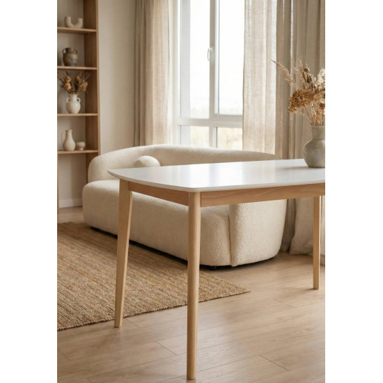 Стол обеденный Exen 120х80 см Белый 4