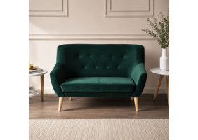 Диван Nordic 2 Velvet Зеленый NORDIC2V78