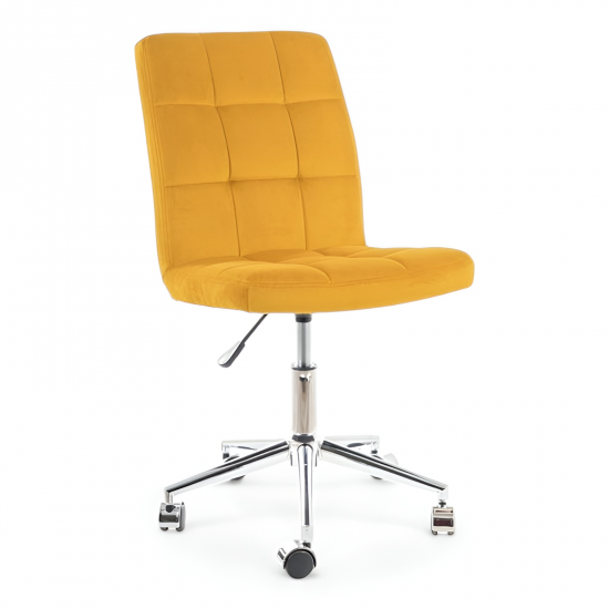 Компьютерное кресло поворотное Q-020 VELVET Кари BLUVEL 68 OBRQ020VCU 1