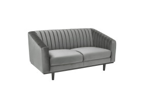 Диван Asprey Velvet 2 Серый ASPREY2VSZ14
