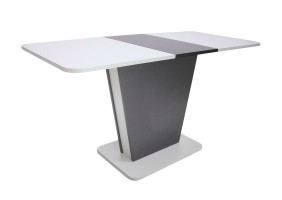 Стол обеденный раскладной Cosmo Grey 110(145)x68 см Графит / Серый Камень