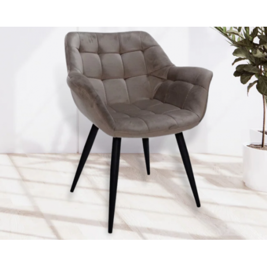 Стілець обідній ELEGANTE Темний Беж 9