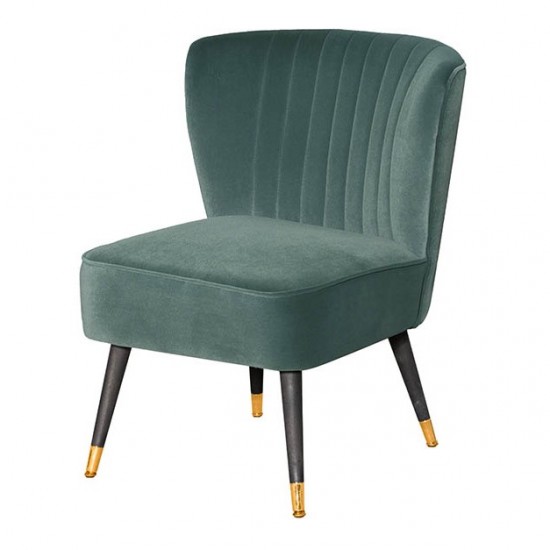 Кресло Рейн мягкое зеленое 1