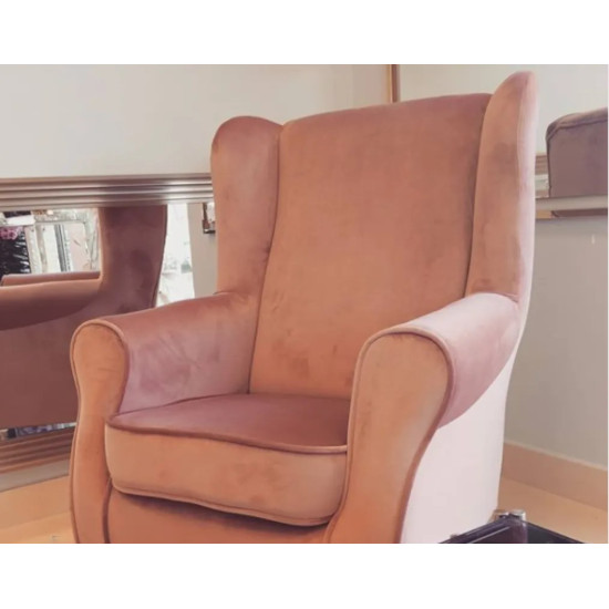 Кресло Baron Velvet Античный Розовый BARONV52 2