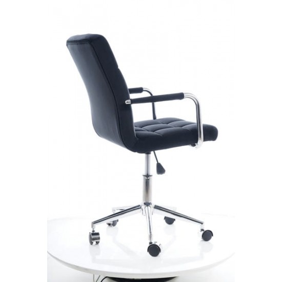 Компьютерное кресло поворотное Q-022 Velvet Черный OBRQ022VC 9