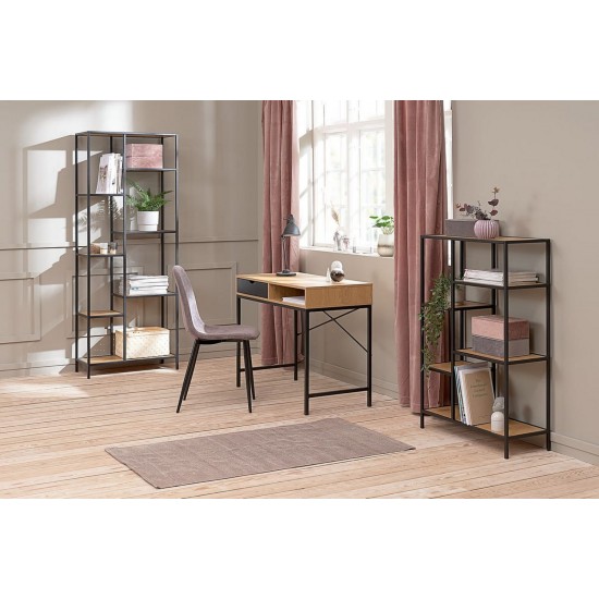 Стеллаж COSTA B дуб/черный COSTABDC 4