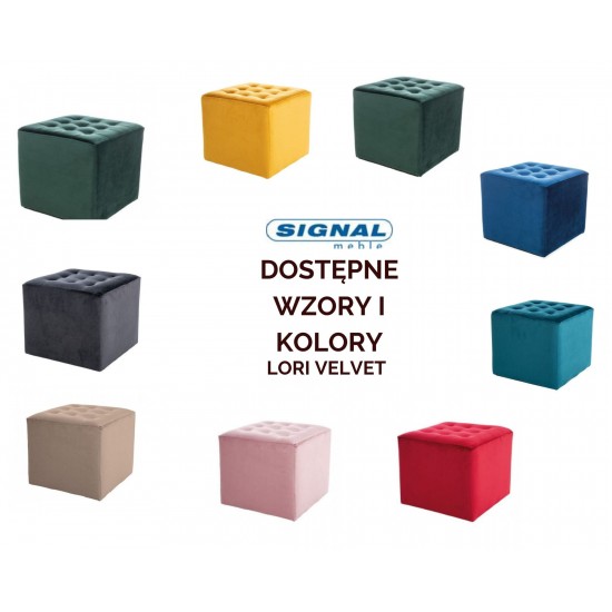 Пуф LORI VELVET Серый LORISZV 3