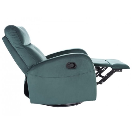 Кресло раскладное OLIMP VELVET зеленый BLUVEL 78 OLIMPVZ 2