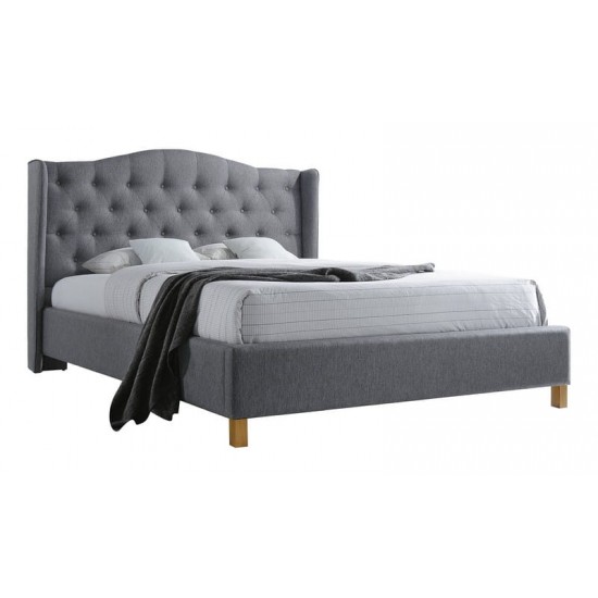 Кровать полуторная Aspen 140X200 Серый ASPEN140SZD 3