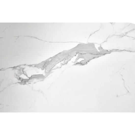 Стол обеденный раскладной керамический Gracio Straturario White 90X160(240) Белый 3