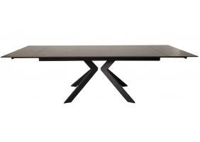Стіл обідній розкладний кераміка Swank Staturario White 90X180(260) Білий