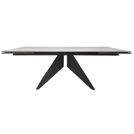 Стіл обідній розкладний кераміка Sapphire Skyfall Night 100x200(300) см. 1