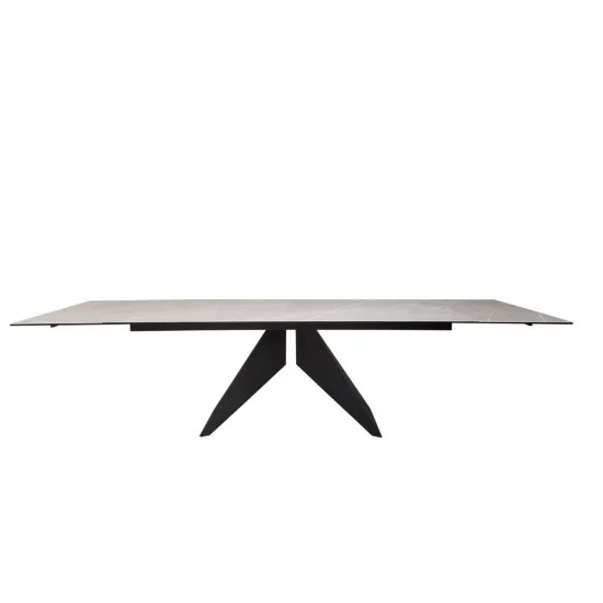 Стіл обідній розкладний кераміка Sapphire Skyfall Night 100x200(300) см. 2