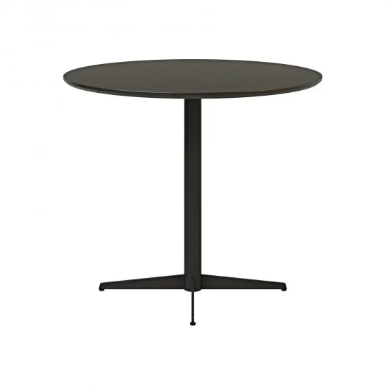 Стіл Spring у шпоні чорний дуб d-90 2