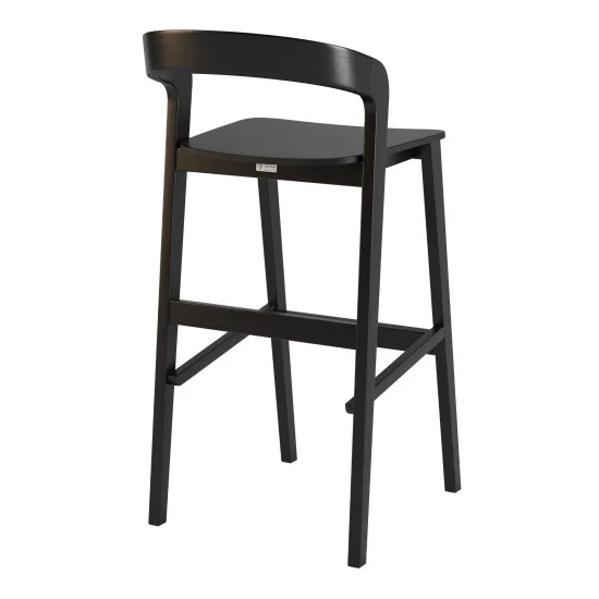 Стілець барний Floki New чорний твердий 3