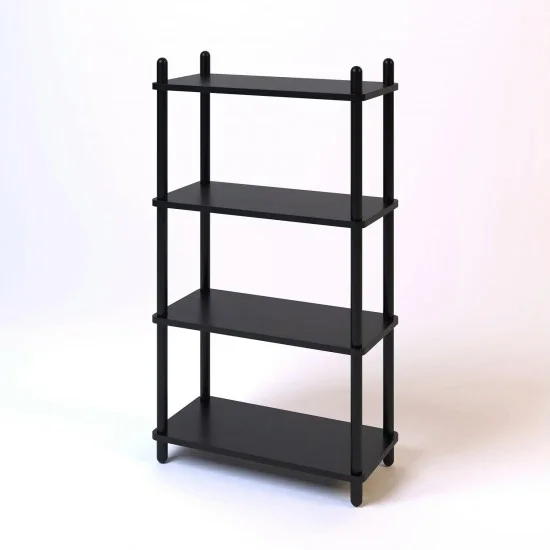 Полиця Dao #1-4 чорний дуб 4