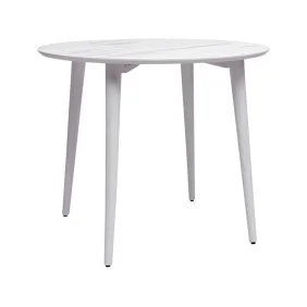 Стіл Dan d-90 HPL Arpa 3346 Ker / білий