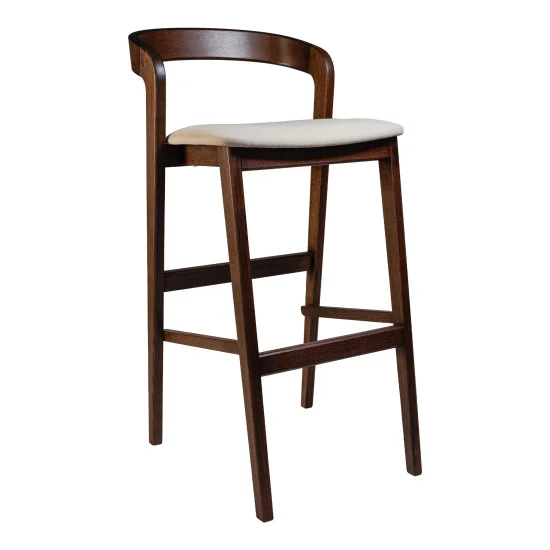 Стул барный Floki New темный орех 1