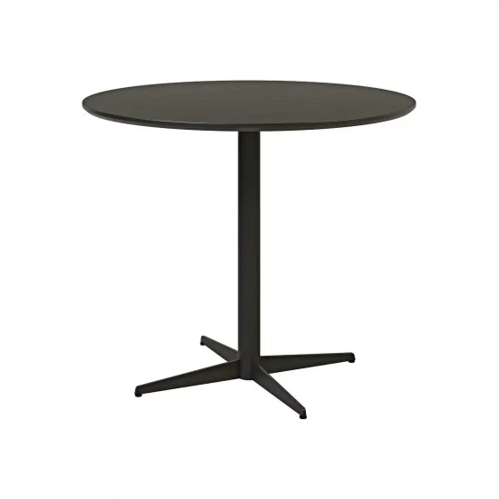 Стіл Spring у шпоні чорний дуб d-90 1