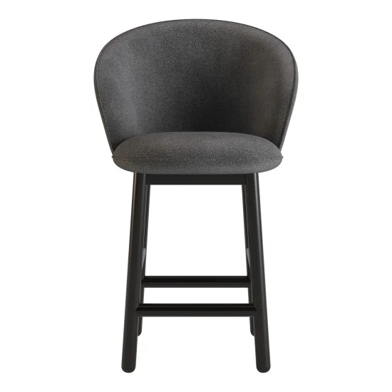 Стул полубарный Stitch черный / Node 19 3