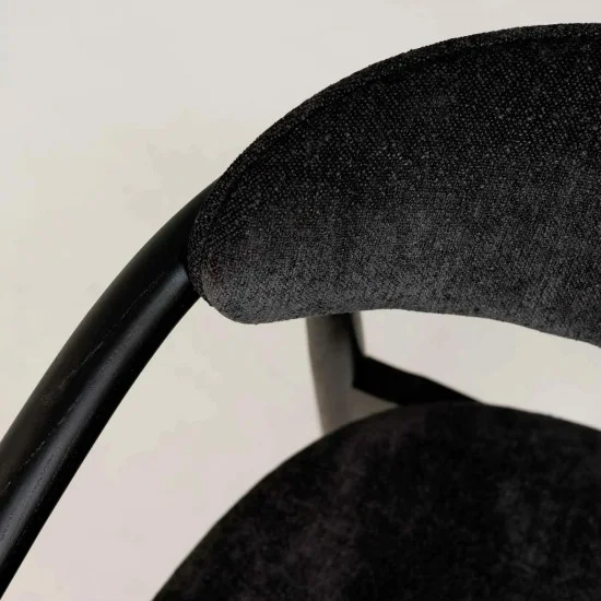 Стілець Mamont soft чорний / Magenta 15 8