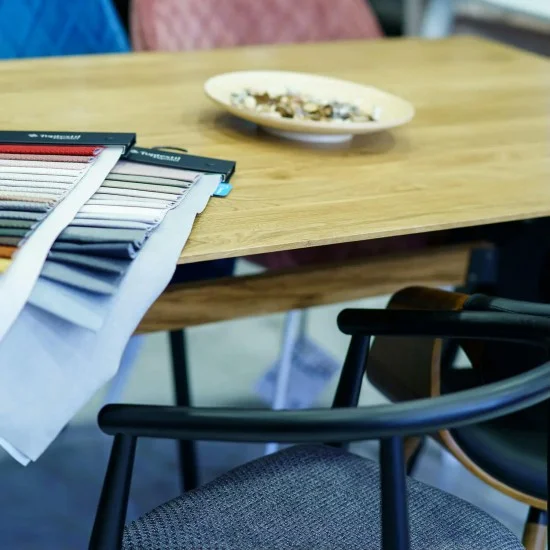 Стол Stealth (Стелс) 160 х 90 чёрные ноги / чёрный дуб 9