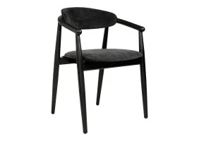 Стілець Mamont soft чорний / Magenta 15