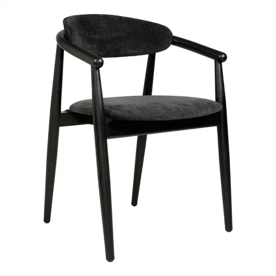 Стілець Mamont soft чорний / Magenta 15 1