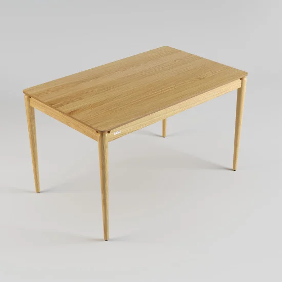 Стіл нерозкладний Eclipse 130 x 80 натуральний дуб 3