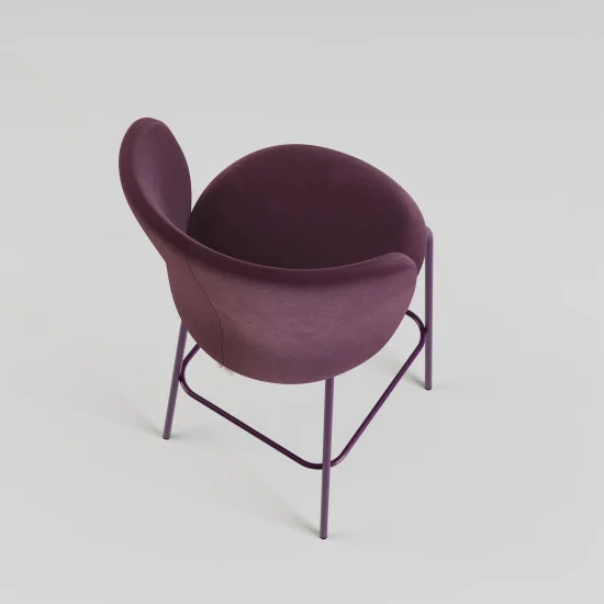 Стул полубарный Lilo Exclusive Deep Plum 5