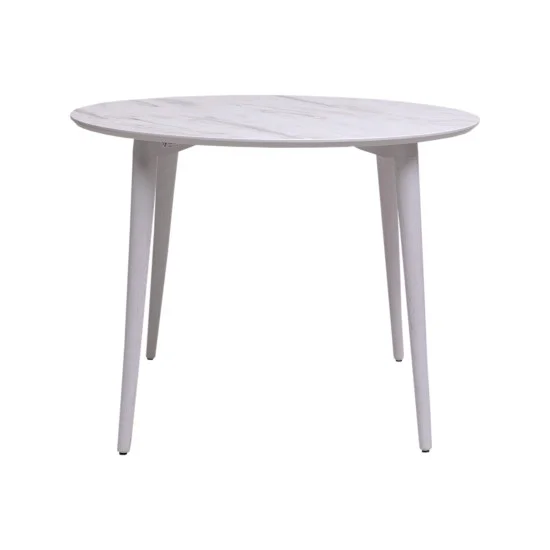 Стол Dan d-100 HPL Arpa 3346 Ker/белый 2