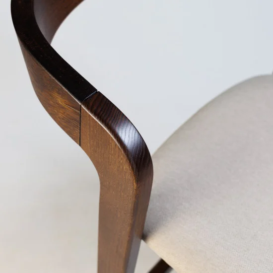 Стул полубарный Floki New темный орех 13