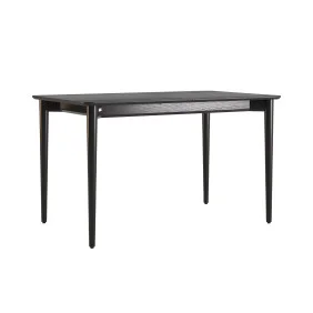 Стіл розкладний Silva 130+40 x 80 чорний