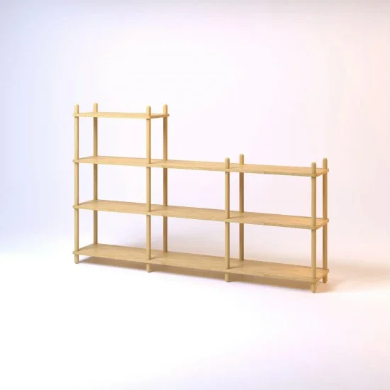 Полиця Dao #10 натуральний дуб 2