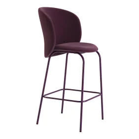 Стул полубарный Lilo Exclusive Deep Plum